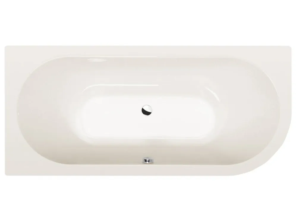 Polysan VIVA L asymetrická vana 175x80x47cm, ivory 70119.40 Zlevněný
