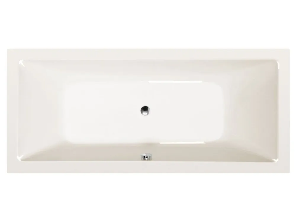 Polysan KRYSTA obdélníková vana 180x80x39cm, ivory 71710.40 Akční Cena