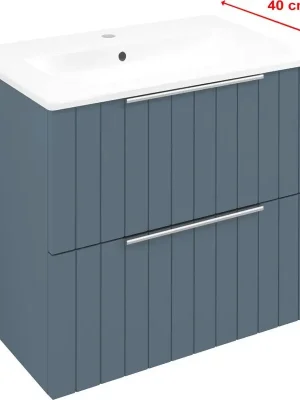 Zlevněný Sapho CIRASA umyvadlová skříňka 58x54x39cm, siena strip CR592-4242S