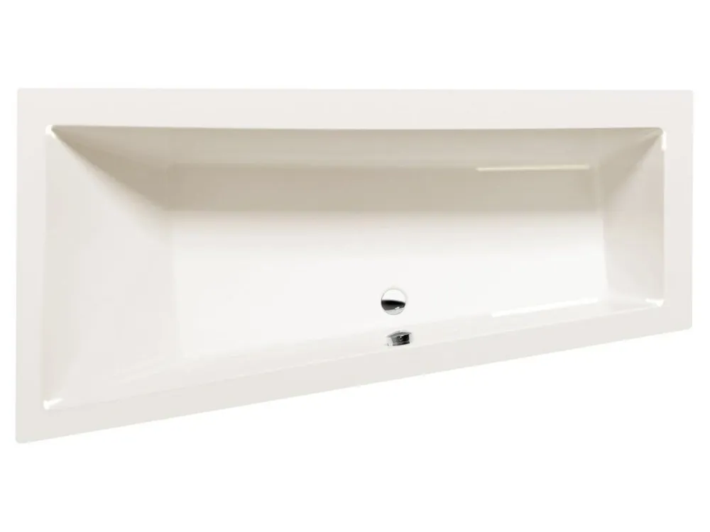 Akční Nabídka Polysan ANDRA L asymetrická vana 180x90x45cm, ivory 72872.40