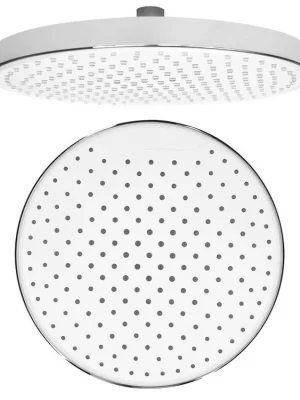 Akční Cena Sapho Hlavová sprcha, průměr 255mm, silikon trysky, ABS/chrom/bílá SK151