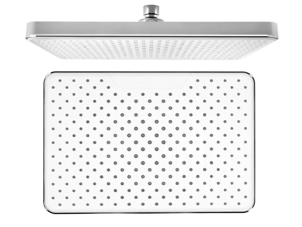 Sapho Hlavová sprcha, 205x305mm, silikon trysky, ABS/chrom/bílá SK152 Doprava Zdarma
