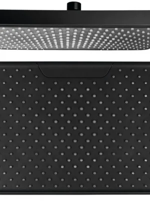 Vrácení Zdarma Sapho Hlavová sprcha, 205x305mm, silikon trysky, ABS/černá mat SK152B