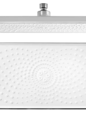 Sapho Hlavová sprcha, 300x180mm, silikon trysky, ABS/chrom/bílá SK851 Výprodej