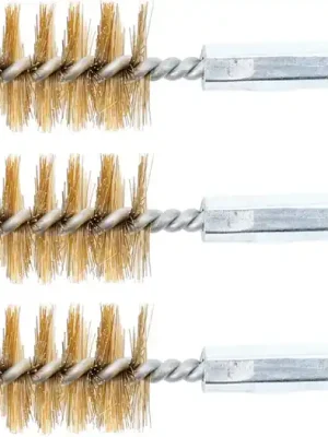 Akce BGS Kartáče mosazné, sada 3 ks, 19 mm, 6.3 mm (1/4") Drive, 3 pcs.