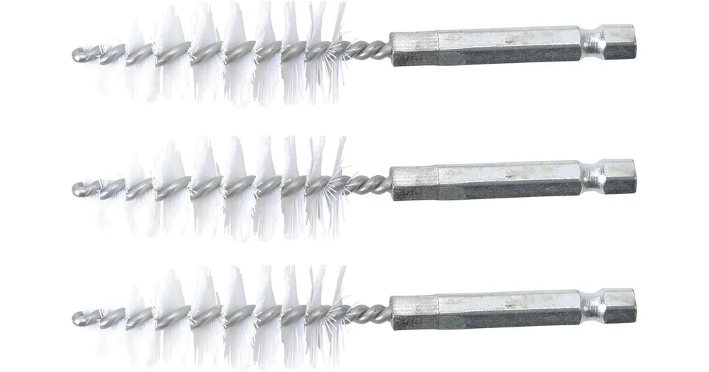 Značkový BGS Kartáče nylonové, sada 3 ks , 19 mm, 6.3 mm (1/4") Drive, 3 pcs.