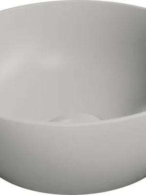 Akce GSI PURA keramické umyvadlo na desku, průměr 32cm, cenere mat 885417