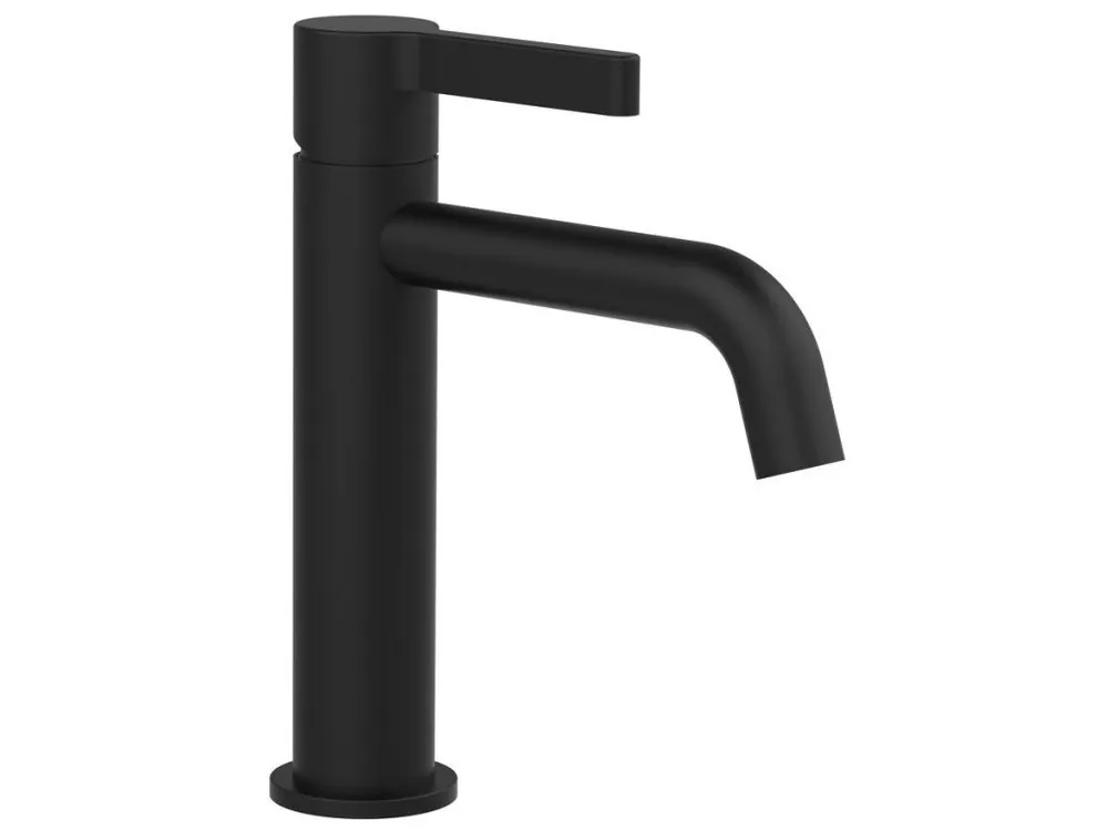 Zlevněný Sapho ICONIC stojánková umyvadlová baterie, černá mat AF002B