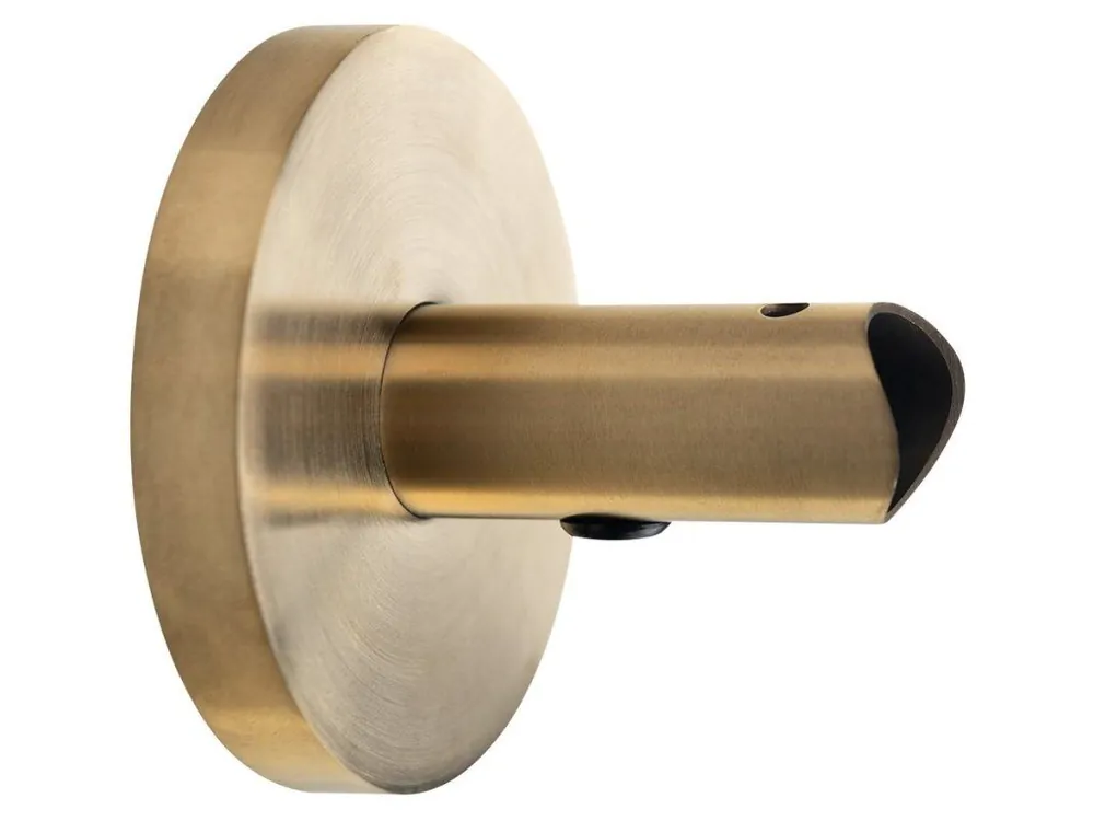 Sapho Adaptér pro přímé napojení kabelu do zdi, kulatý, zlato mat ER150 Vysoce Kvalitní