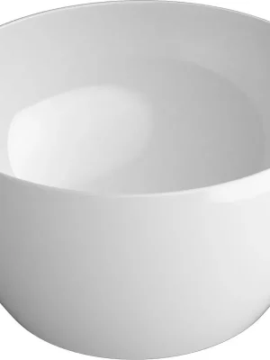 Značkový GSI PURA keramické umyvadlo na desku, průměr 42cm, bílá ExtraGlaze 885211