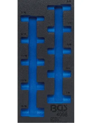 Značkový BGS Vložka do dílenského vozíku 1/3, prázdná, pro 4098