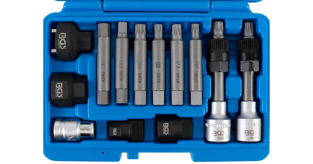 Akce BGS Hlavice na volnoběžky alternátorů, sada 13dílů