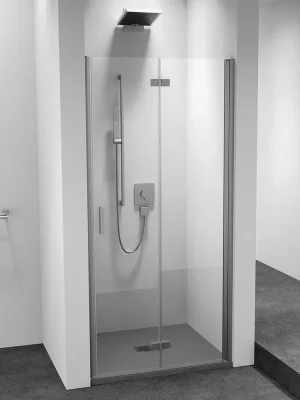 Značkový Polysan ZOOM sprchové dveře skládací 900mm, čiré sklo, pravé ZL4915R