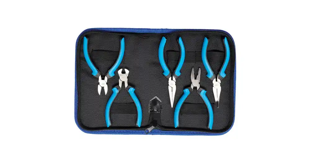 Značkový BGS Kleště mini, sada 5 dílů, v tašce