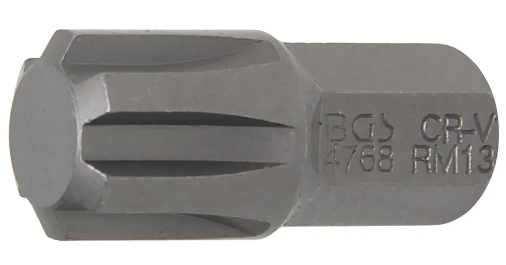 Značkový BGS Bit 10 mm RIBE-profil M 13 x 30 mm