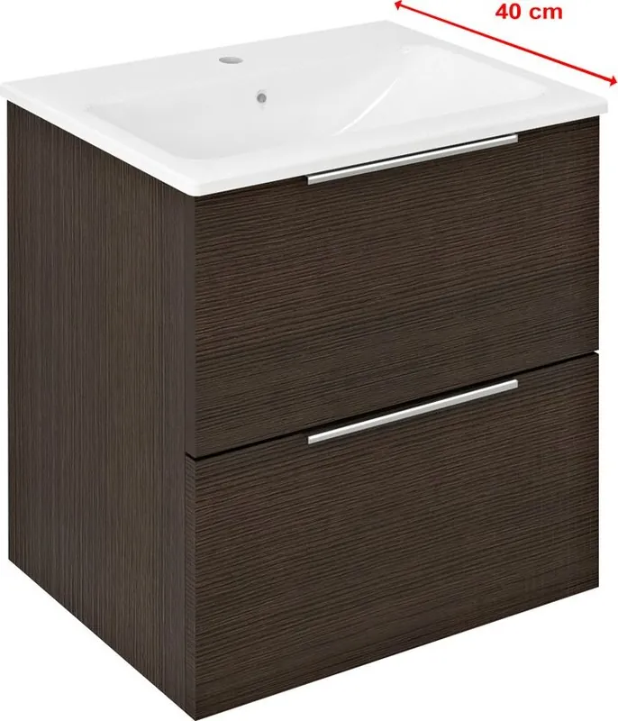 Zlevněný Sapho CIRASA umyvadlová skříňka 48x54x39cm, borovice rustik CR492-1616