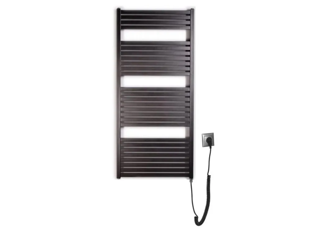 Thermal Trend KH-E 750 x 1330 elektrický topný žebřík, 800W KH-E 750/1330-800W antracit/černá Sleva