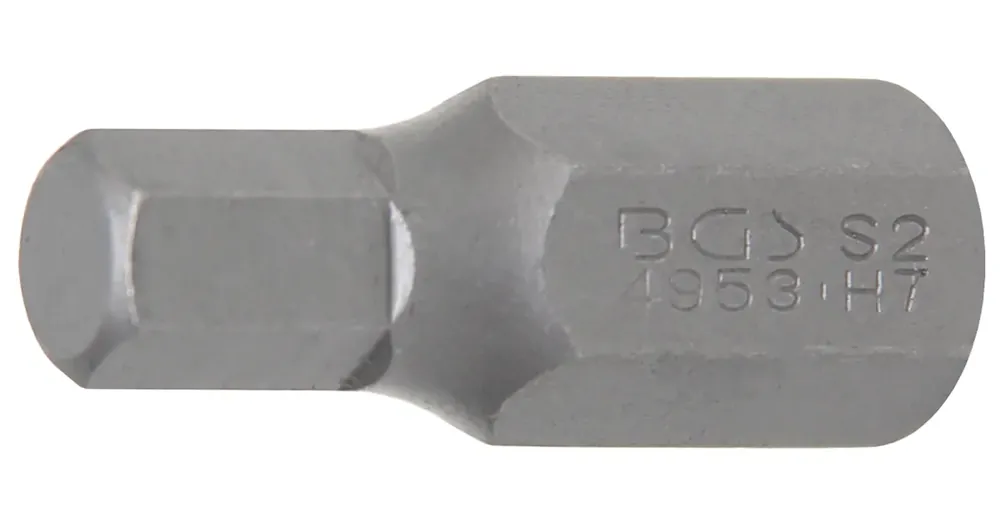 Značkový BGS Bit 10 mm imbus  7 x 30 mm, zatíž. do 5 kg
