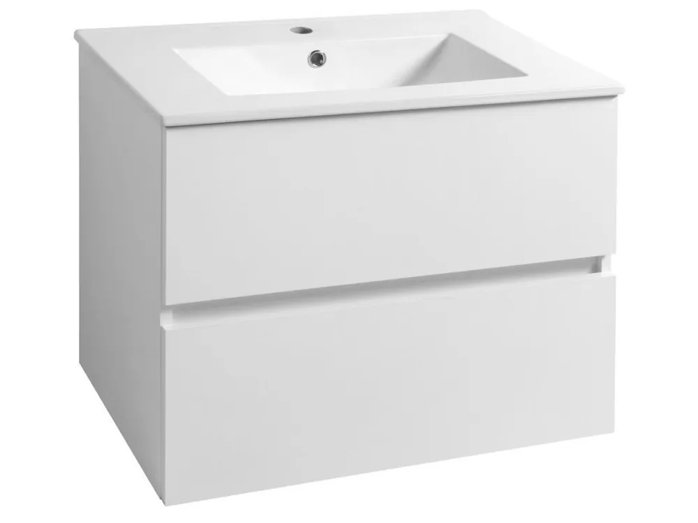 Akce Aqualine PANEDA umyvadlová skříňka 69,5x55x45,2cm, bílá PN270