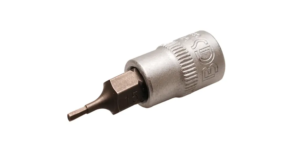 Akční Cena BGS Hlavice nástrčná 1/4" 6,3mm, imbus 1,5 mm, délka 38mm