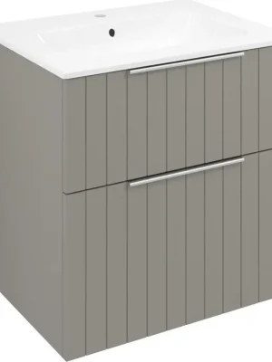 Akce Sapho CIRASA umyvadlová skříňka 59, 2x64x46cm, agila strip CR601-4343S