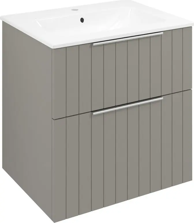 Akce Sapho CIRASA umyvadlová skříňka 59, 2x64x46cm, agila strip CR601-4343S