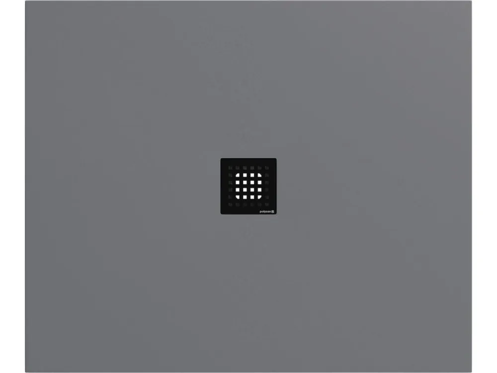 Značkový Polysan FLEXIA vanička z litého mramoru s možností úpravy rozměru, 120x80cm, šedá mat 77922.31