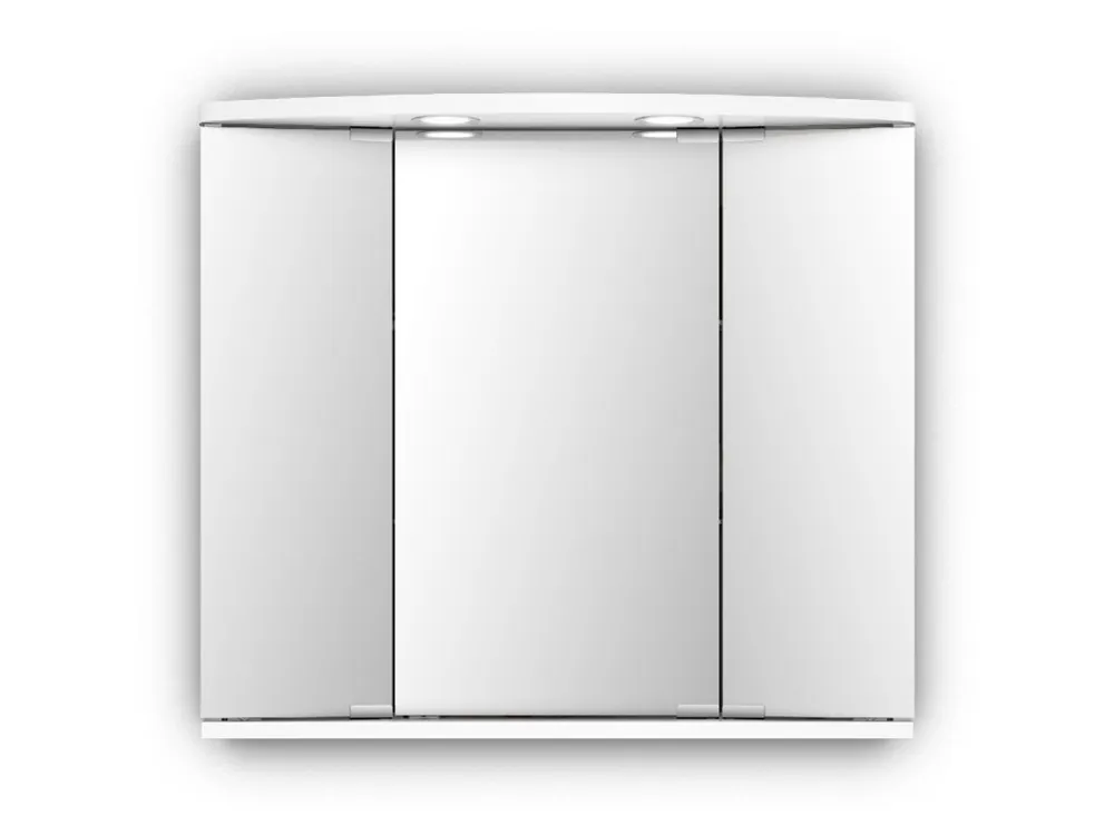 Značkový JOKEY Funa LED bílá zrcadlová skříňka MDF 111913320-0110