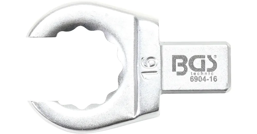 Akce BGS Nástrčný klíč očkový,  otevřený, 16 mm