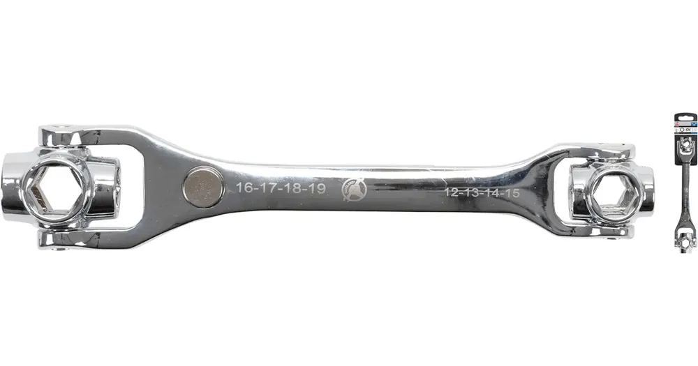 Značkový BGS Klíč nástrčný 12-19 mm, "8v1", 12ti hranný