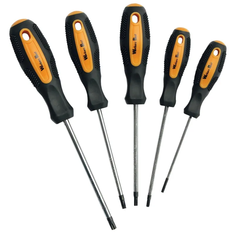 Speciální Cena WorkersBest TEC36-BS110228A sada šroubováků 5 ks Torx T10, T15, T20, T25, T30