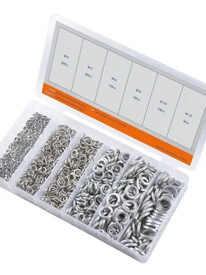 WorkersBest 810-00013 sada pružných podložek 800ks pozinkováno M4-M12 Levný