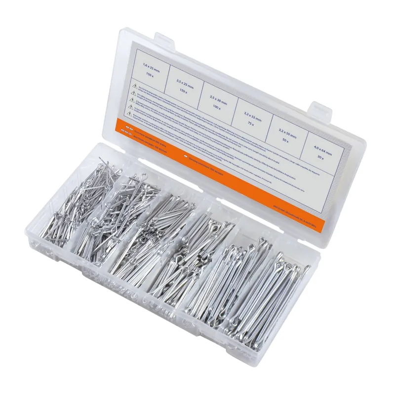 Finální Výprodej WorkersBest 899-00489 sada upínacích kolíků 555ks pozinkováno/rovné