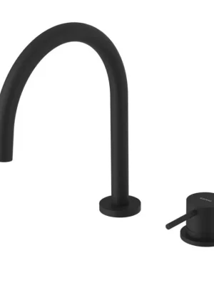 Akce Sapho ULTRAMIX dvouprvková stojánková umyvadlová baterie, černá mat UT019B