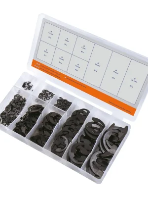 WorkersBest 810-00011 sada pojistných kroužků 300ks 1,5-22 mm Jen Po Omezenou Doba