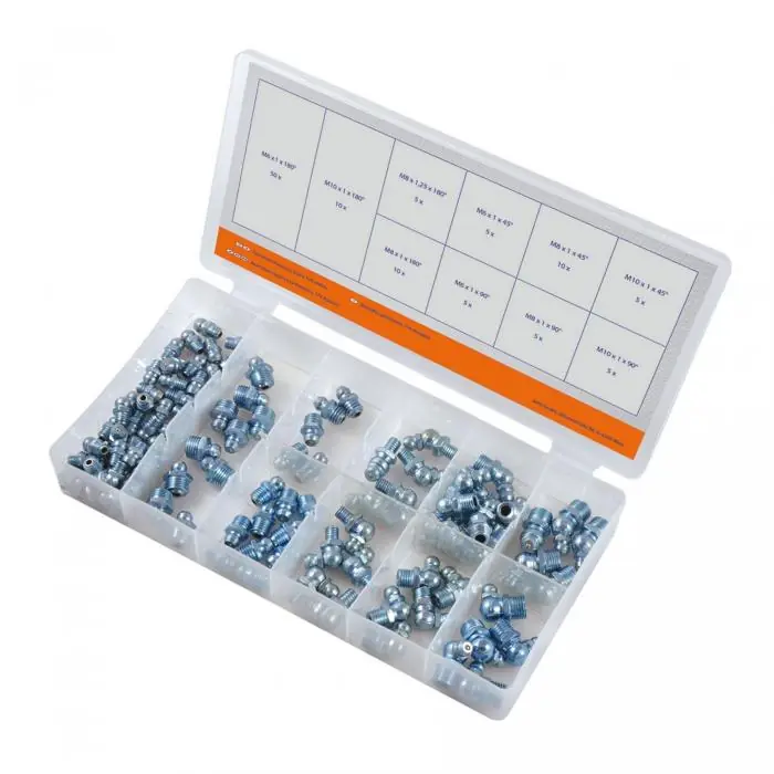 Rychlé Dodání WorkersBest 816-00007 mazací hlavice 110díl 90°,45° M6-M10