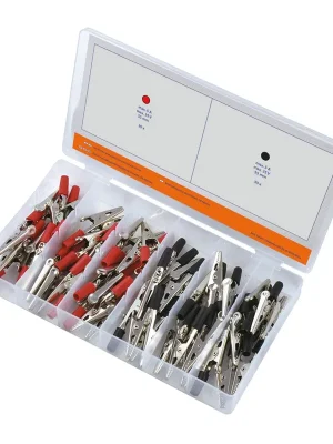 WorkersBest 899-00483 sada krokodýlých svorek 60ks mini,55mm,5 ampér Ověřený