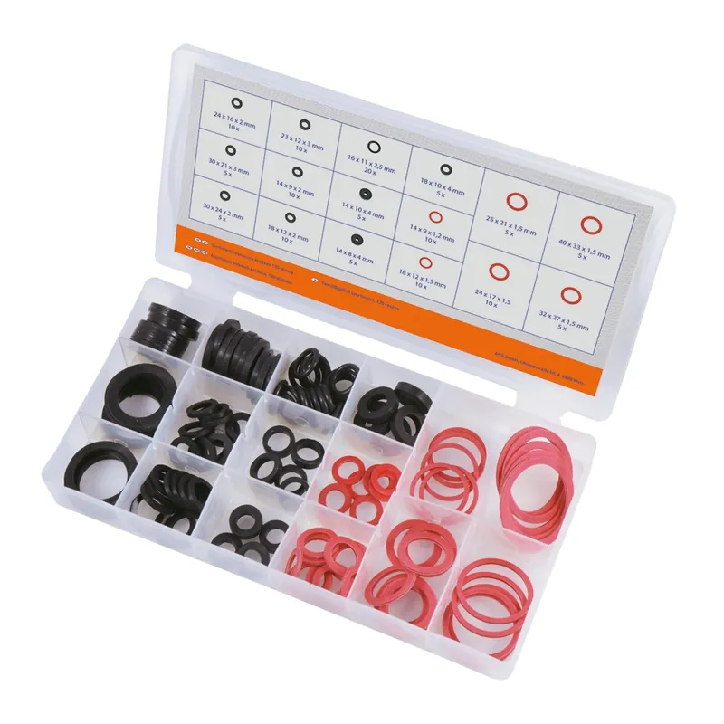Ihned K Objednání WorkersBest 899-00478 sada těsnících kroužků 130ks guma,skěn.vlákno/10-40mm