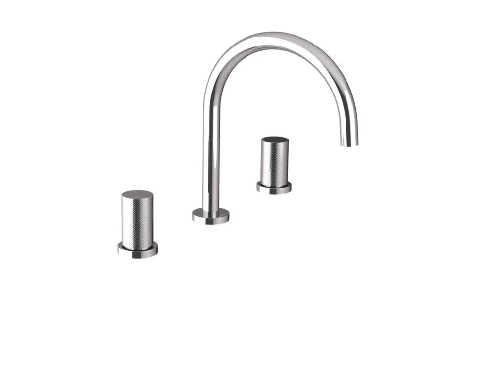 Značkový Sapho ULTRATAP tříprvková stojánková umyvadlová baterie, chrom UT017T