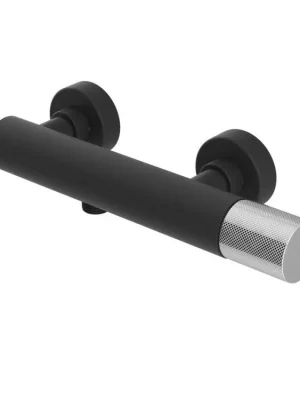 Akce Sapho ULTRATAP nástěnná sprchová baterie, černá mat/chrom UT011TBC