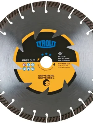 Akce TYROLIT 474753 diamantový řezací kotouč Premium 230x2,4x22,23mm