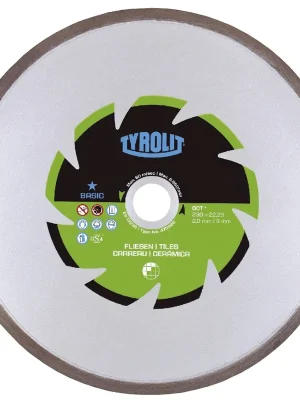 Značkový TYROLIT 475983 diamantový řezací kotouč Basic 180x2x22,23mm
