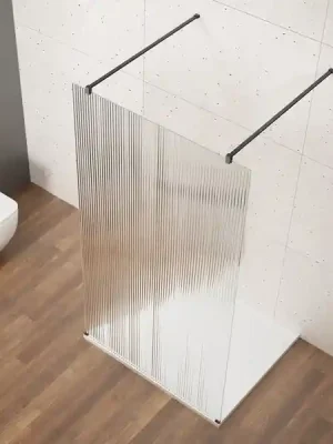 Zlevněný Gelco Vario Black Sprchová zástěna Walk-In do prostoru 900mm sklo nordic