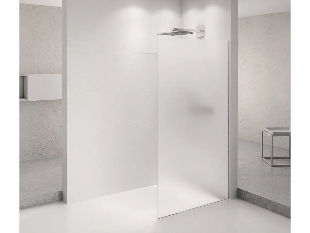 Zlevněný Polysan ARCHITEX CHROM sprchová zástěna 862mm, matné sklo AXC90MT