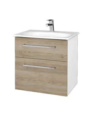 Akční Cena Koupelnová skříňka PROJECT SZZ2 60 - N01 Bílá lesk / Úchytka T04 / D17 Colorado