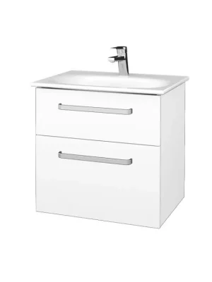 Akční Cena Koupelnová skříňka PROJECT SZZ2 60 - M01 Bílá mat / Úchytka T01 / M01 Bílá mat