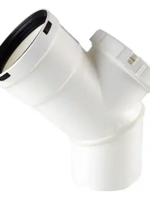 Bezpečná Platba Regulus Koleno 45° s inspekčním otvorem průměr 80 PP - 17385