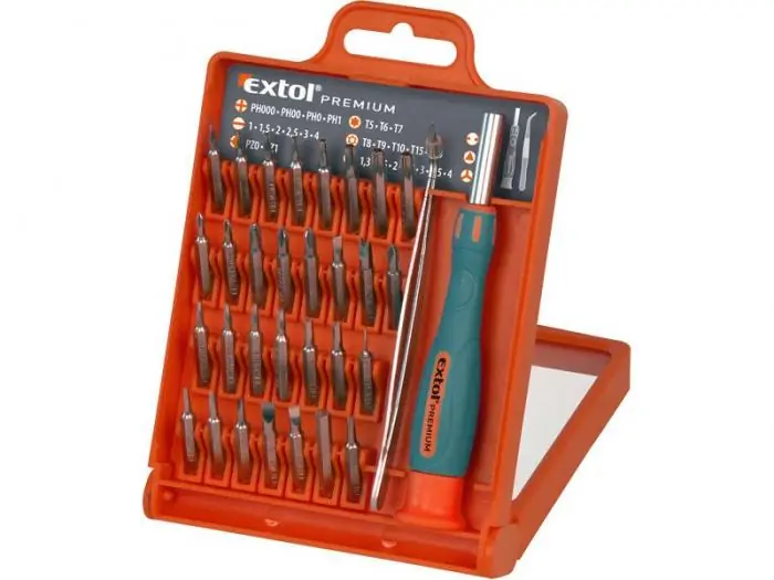 Akční Cena EXTOLPREMIUM 8819105 šroubovák hodinářský s bity sada 32ks