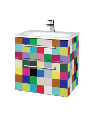 Zlevněný Koupelnová skříňka PROJECT SZZ2 60 - IND Individual / Úchytka T03 / IND Individual