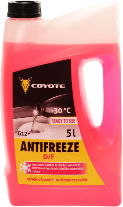 Cenově Výhodný COYOTE CY-5877535 antifreeze G12+ D/F READY -30°C 5L